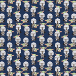 Star Wars Fabric BUNDLE Just Roll With It Panel, BB8, R2D2, and DO Star Wars Droids (FQs, 1/2yd, 1 yd)