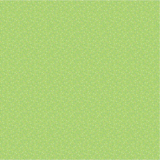 Country Confetti -Sweet Pickle Bright Green Blender Fabric Yardage