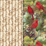 David Textiles Fabric Bundle Sunflower & Bird Panel by David Textiles with coordinating prints 9 Piece Fabric Bundle - (FQ, 1/2 yard & 1 yard bundles)