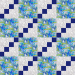 Fabric Café Quilt Kit City Lights by Fabric Café Dolphin Nursery Quilt Kit, Under the Sea Quilt Kit