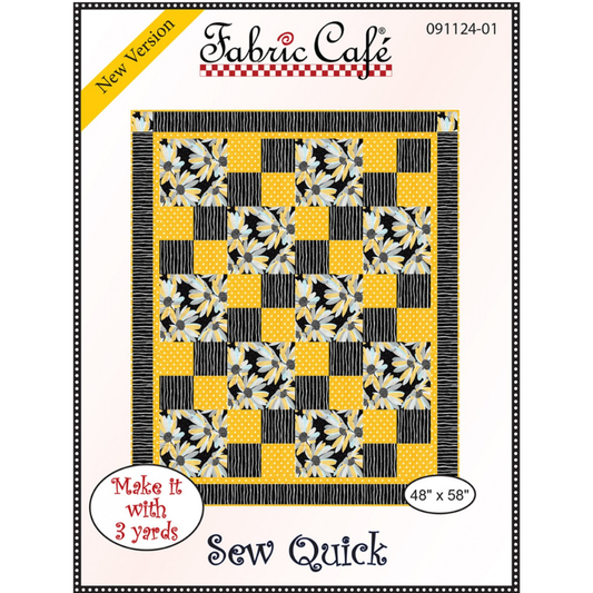 Fabric Café Quilt Kit Sew Easy Fabric Café Quilt Kit with