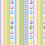 Henry Glass fabric bundle FQ Bundle (20) Hoppy Hunting FQ Bundle (20 pcs) of Easter Egg and Easter Bunny Fabric