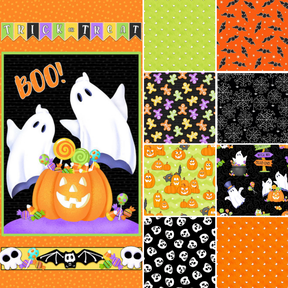 henry glass Fabric Halloween Glow in the Dark Fabric by Henry Glass little white stars on lime cotton fabric by the yard