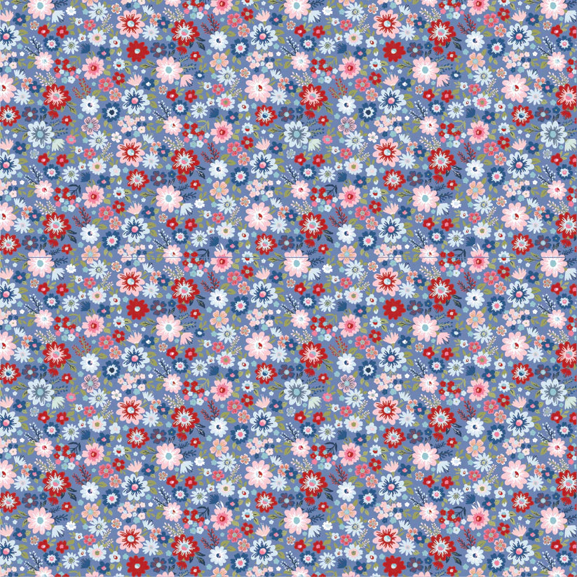 Stars & Stripes Quilt Kit – 3 Yards & Panel Beginner Quilt (46” x 66”) | Material Girlfriends Pattern