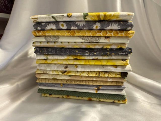 Honey Bee Farm COMPLETE 1/2 yard Bundle Collection (16 pieces)