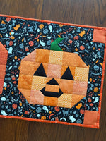 Jolly Jack-O-Lantern Table Runner Pattern – Halloween Quilt Pattern by Angela’s DIY Designs