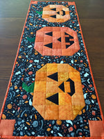 Jolly Jack-O-Lantern Table Runner Pattern – Halloween Quilt Pattern by Angela’s DIY Designs