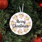 Lake & Laser Christmas Ornament Believe Christmas Ornament by Lake & Laser, Two Sided dyed aluminum with tied ribbon
