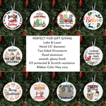 Lake & Laser Christmas Ornament The Only Thing I Love More Than Quilting, Christmas Ornament by Lake & Laser