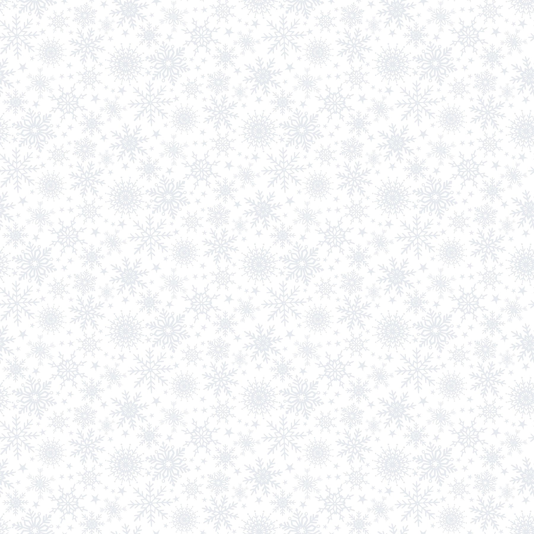 Northcott Fabric by the Yard Angels on High Fuchsia Snowflakes (DP25358-28)