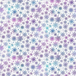 Northcott Fabric by the Yard Angels on High Fuchsia Snowflakes (DP25358-28)