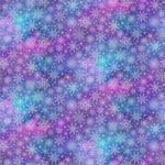 Northcott Fabric by the Yard Angels on High Fuchsia Snowflakes (DP25358-28)