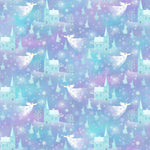 Northcott Fabrics Fabric by the Yard Angel Windows PANEL QUILT KIT with Angels On High Cotton Fabric