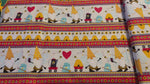 Honey Bee Gnomes Fabric Bundle Discontinued Hard to Find Cotton Fabric FQs