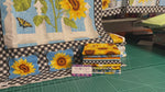 Sunny Sunflowers by Studio E Fabric Bundle, FQs Bundle Fabric, Honey Bee Cotton Fabric, Sunflower Panel, Sunflower Blocks, Bee Fabric
