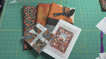 Whimsical Crow Fall Quilt Kit – Beginner Panel Quilt with Precut 5" Squares