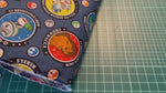 Star Wars Fabric BUNDLE Just Roll With It Panel, BB8, R2D2, and DO Star Wars Droids (FQs, 1/2yd, 1 yd)