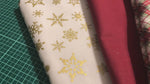 Green Jolly Penguin Fabric Bundle with coordinating fabrics also Sold By The Yard