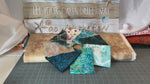 Toes in the Sand Quilt Fabric Bundle with Ocean Vibes Panel – Fat Quarters + Blender Yardage (Angels Neverland Exclusive – Seaside Drift)