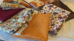 Pick of the Patch Fall Fabric Bundle with coordinating cotton blenders (FQs, 1/2 yard, 1 yd) 8 pieces