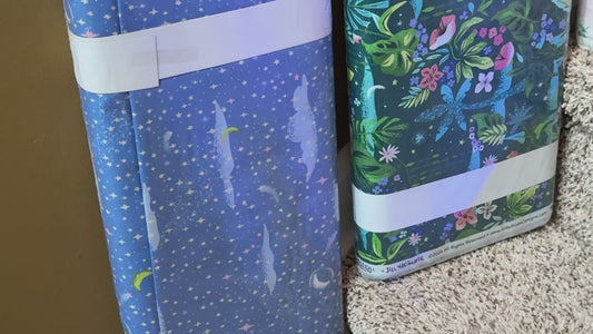 Forever Neverland Pixie Dust Periwinkle (C15905) Cotton Fabric by the Yard