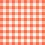 Coral Gingham Cotton Fabric - Susybee Basics Sweet Bee Collection - SB20268-420