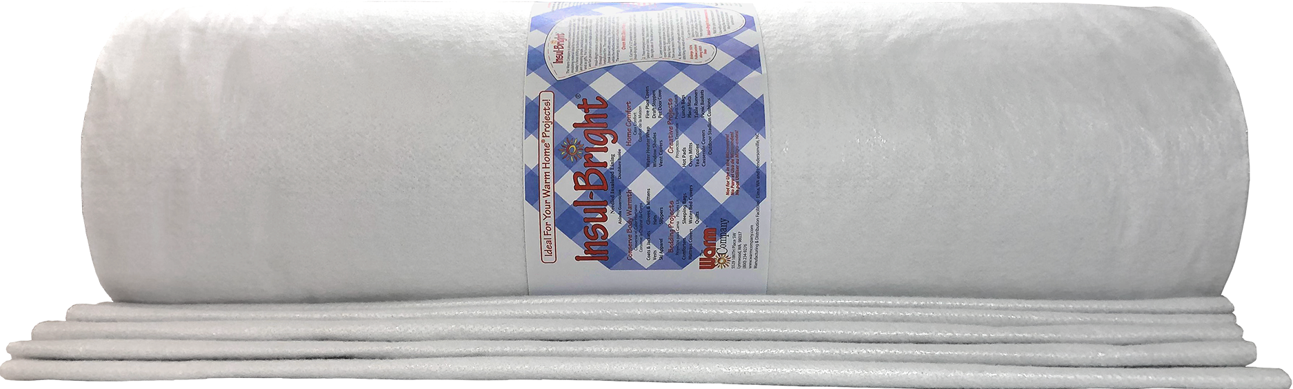 The Warm Company Lining Insul-Bright® #6320 Needled Polyester Insulated Material for Lining or Batting Crafts & More