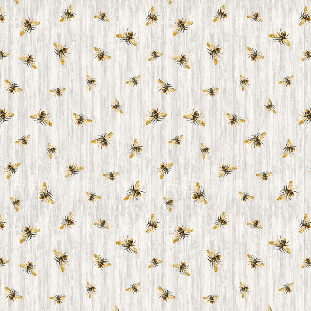 Timeless Treasures Fabric Bundle Honey Bee Farm COMPLETE 1/2 yard Bundle Collection (16 pieces)