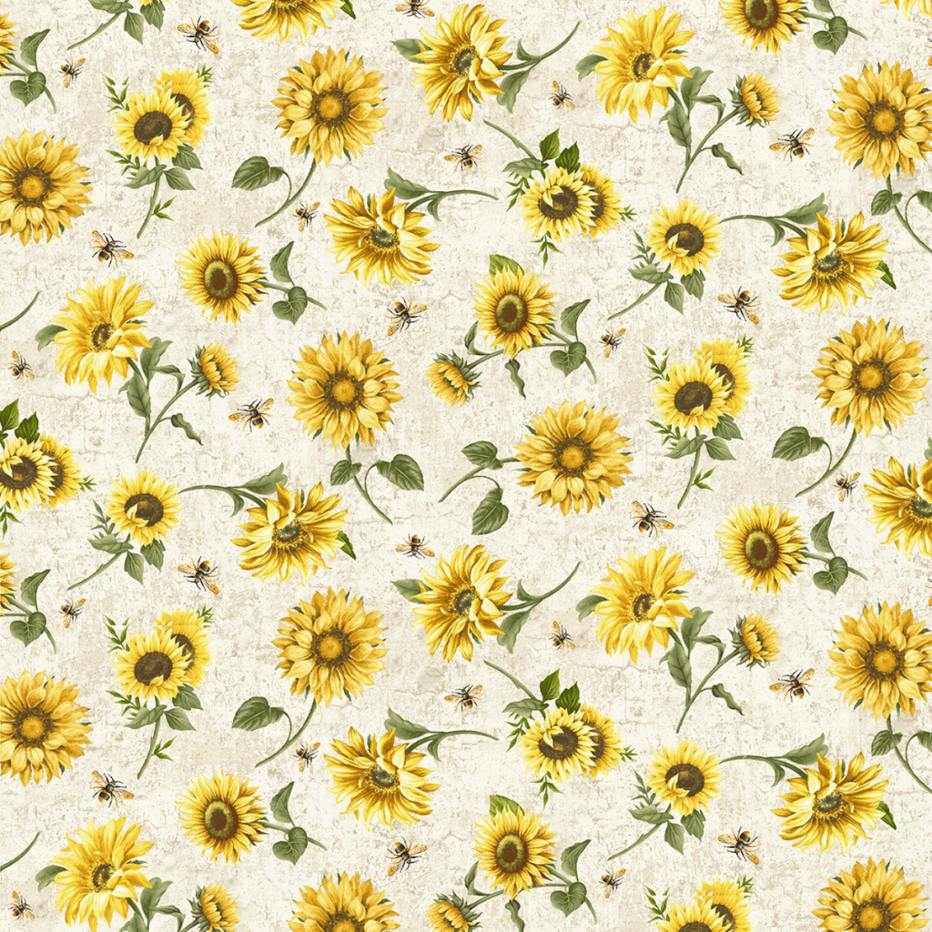 Timeless Treasures precut Copy of Honey Bee Farm precut FQ (12 prints)