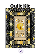 Timeless Treasures Quilt Kit Beginner Bee Hive Quilt Kit Timeless Treasures Home Is Where My Honey Is DIY Panel Quilt