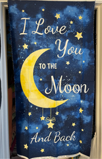 Timeless Treasures Quilt Kit Stars Around QUILT KIT Love you to The Moon and Back with Bunnies by the Bay