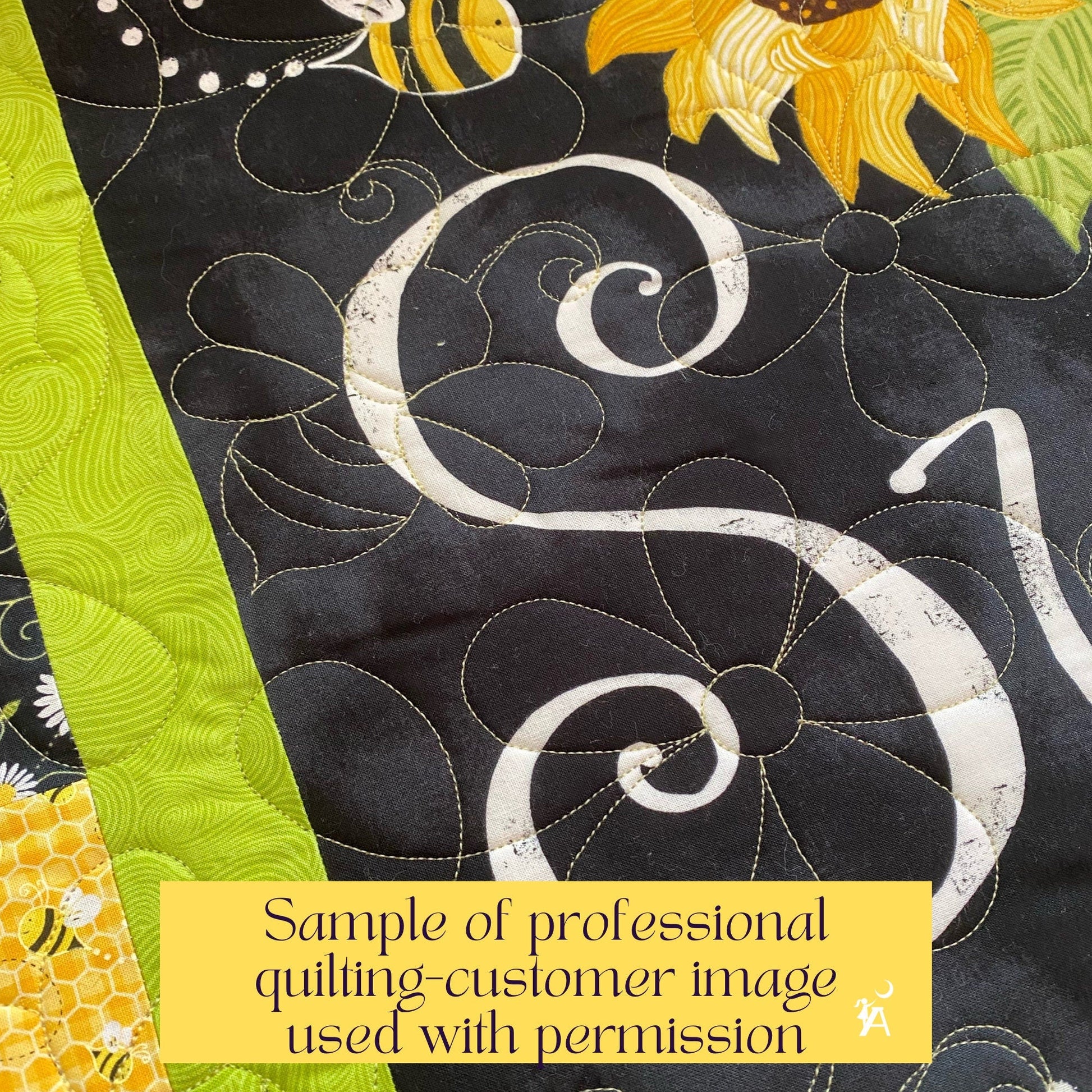 Timeless Treasures Quilt Kit UPGRADE from BUNDLE to QUILT KIT for You are my Sunshine Beginner Picture This Pattern & Additional Fabric needed to complete QUILT top & binding