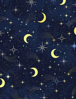 Love you to The Moon and Back cotton fabric by the yard