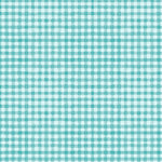 Wilmington Prints Blue / FQ (18"x21") Light Teal Gingham, Leaf Texture Teal or Repeating Stripe Fabric by the Yard from Wilmington Prints Sunflower Sweet by Lisa Audit