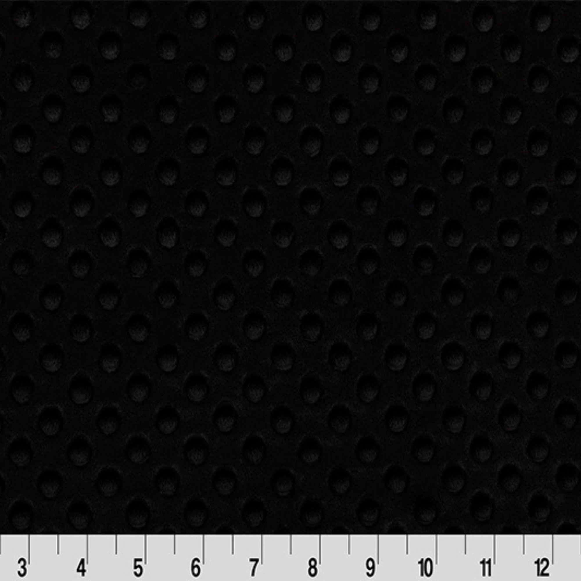 Black, Camel, and Latte Neutral Dimple Cuddle Minky Embossed Minky Sold in Two Yard Cuts