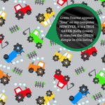 Angels Neverland Quilt Personalized Custom Tractor Flannel and Cuddle Minky Crib Blanket