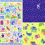Clothworks Quilt Kit Alphabet Animal Magic Panel Quilt by Tracy English by Clothworks Beginner Nursery QUILT KIT
