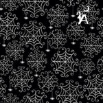 Henry Glass Fabric 1 yard 36"x44" / Spooky Town WEBS Riley Blake Haunted House C7134 Apothecary Bottle Fabric, OR Henry Glass Spooky Town Webs Spiderwebs - Black 9115M-99