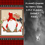 Henry Glass Fabric Buffalo Check FLANNEL or solid black Fluffy Flannel by Henry Glass