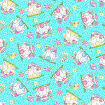 Henry Glass Fabric Fat Quarter Bundle 15 prints & 1 panel Hoppy Easter Gnomies by Henry Glass