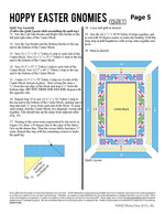 Henry Glass Quilt Kit Hoppy Easter Gnomies Advanced Beginner QUILT KIT 1 with Henry Glass Easter Gnome Fabric 50"x70"