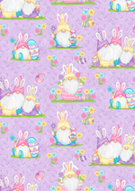 Henry Glass Quilt Kit Hoppy Easter Gnomies Easy DIY Beginner QUILT KIT with Henry Glass Fabric and Picture This Pattern by Jude Spero