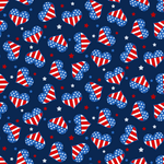 Henry Glass Quilt Kit Patriotic Gnome of the Brave Easy DIY Beginner QUILT KIT with Henry Glass Fabric