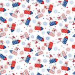 Henry Glass Quilt Kit Patriotic Gnome of the Brave Easy DIY Beginner QUILT KIT with Henry Glass Fabric
