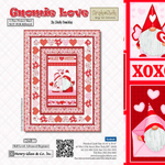 Henry Glass Quilt Kit QUILT KIT + Back5yrd Gnomie Love Advanced Beginner Valentine Fabric QUILT KIT with Henry Glass Cotton Gnome Fabric