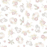 Marcus Fabrics Marcus Fabrics Red Ground Blender Fabric Season Sampler Collection by Cindy Staub