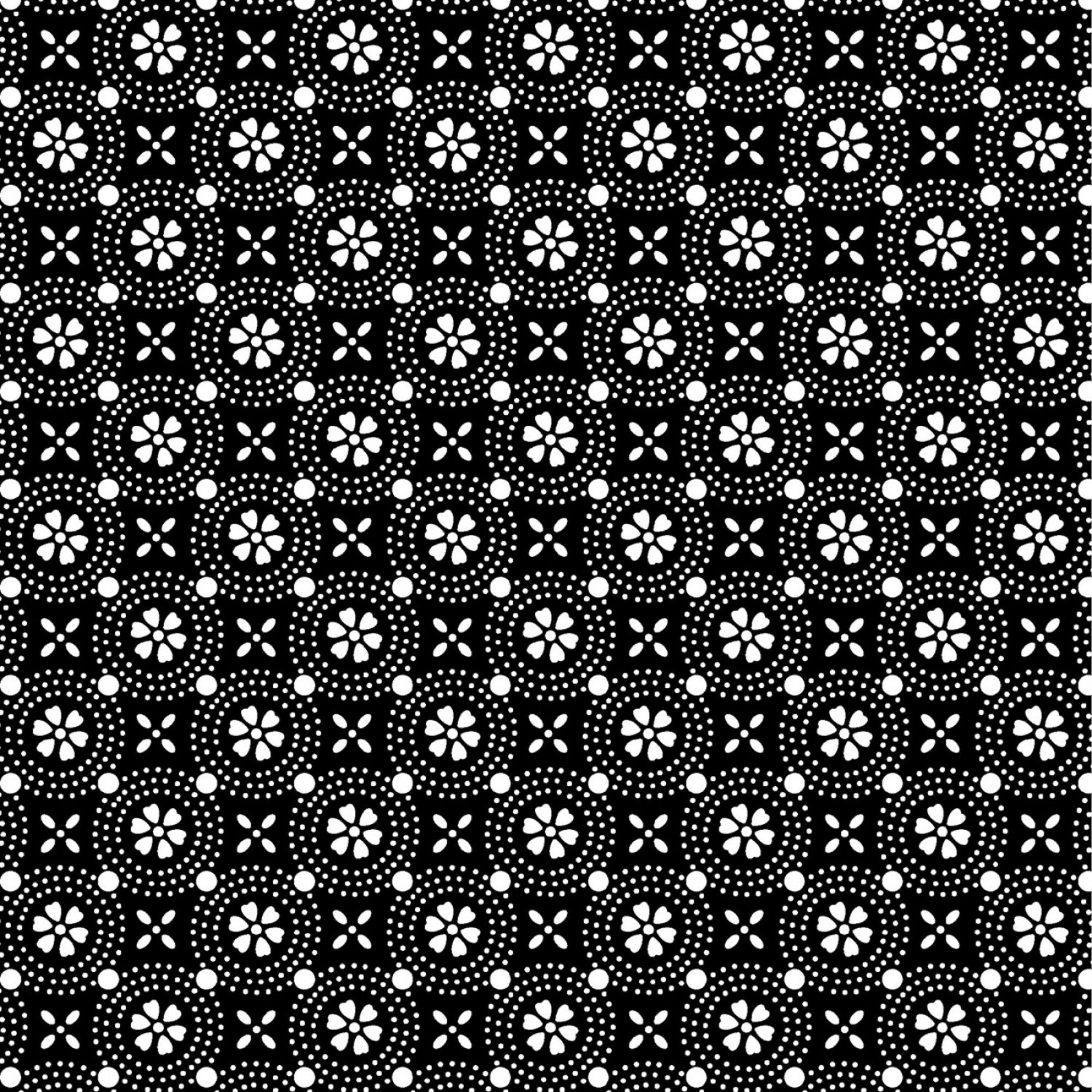 Maywood Studio Fabric 1 yard (36"x44") / Geometric Blk White Geometric Cotton Fabric, Polka Dot or striped fabric, Lady bug spot fabric, Lady bug dots, , Cotton fabric by the yard