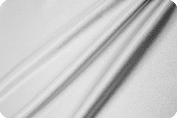 Shannon Fabrics Fabric 1/4 yard (9" x 60") / White 355 Silky Satin