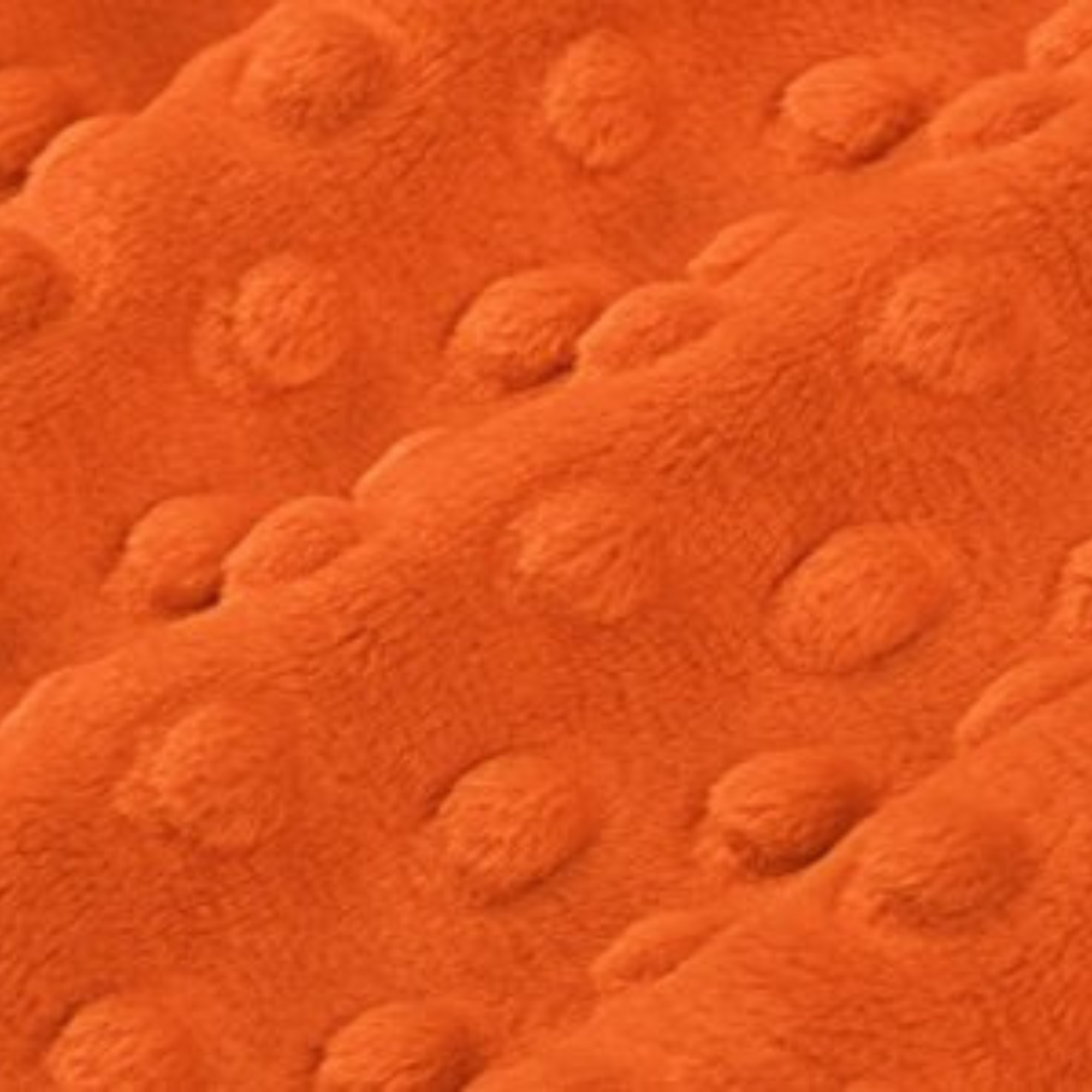 Shannon Fabrics Fabric 1 yard (36"x58/60") Mandarin Dimple Cuddle Minky Embossed Minky
