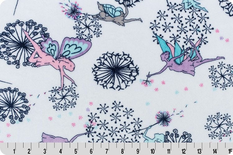 Shannon Fabrics Fabric 2 yards (72"x58"/60") Pixie Dust Cuddle® Minky Fabric